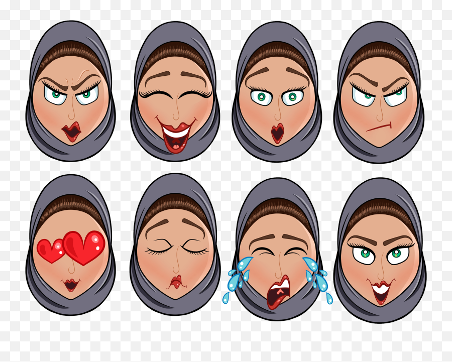 Khaliji Emojiu0027 Imessage Stickers On Behance - Happy,Needlework Emojis