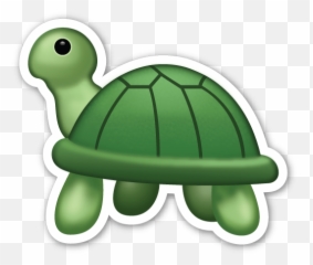 Turtle - Turtle Emoji Sticker,Door Emoji