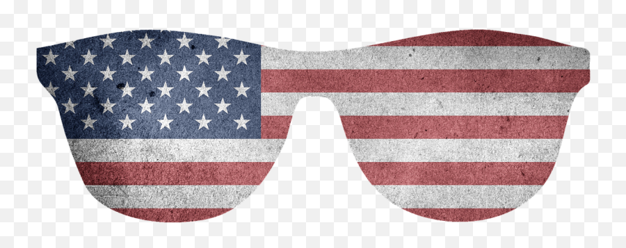 Usa Shades Sunglasses American - Usa Construction Workers Emoji,Free Usa Military Or American Flag Emojis