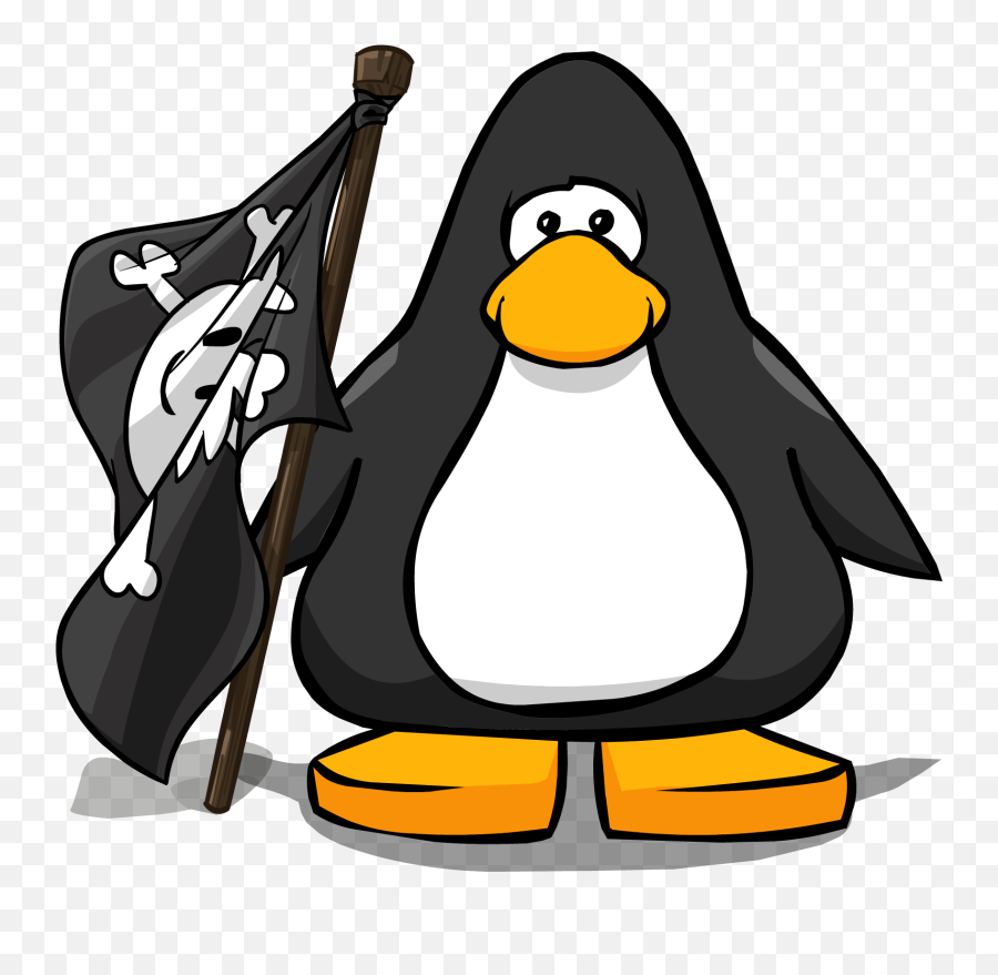 Pirate Flag Club Penguin Wiki Fandom - Club Penguin Helicopter Hat Emoji,Rebel Glaf Emoji