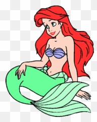 Mermaid Ariel Clip Art Images Disney Galore - Clipartix Little Mermaid Ariel Clipart Emoji,Mermaid Emoji