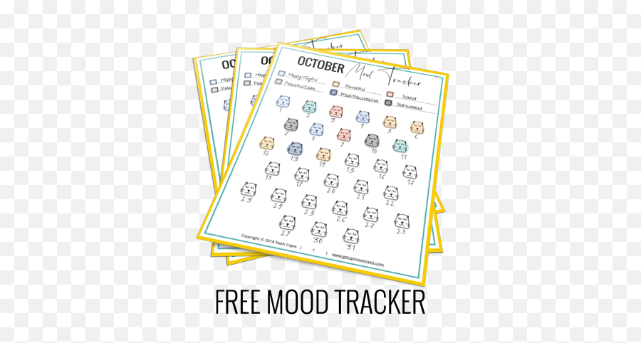 Free Mood Tracker - Dot Emoji,Emotions And Moods