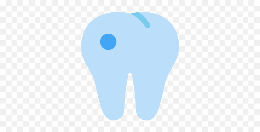 Tooth Caries Icon - Dot Emoji,Tooth Emoji Vector