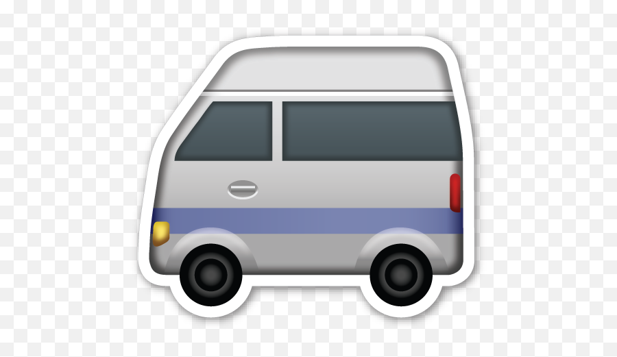 Download Hd Minibus Icon Emoji Emoji Stickers Emojis - Emoji Minibus Png,Emojis And Stickers