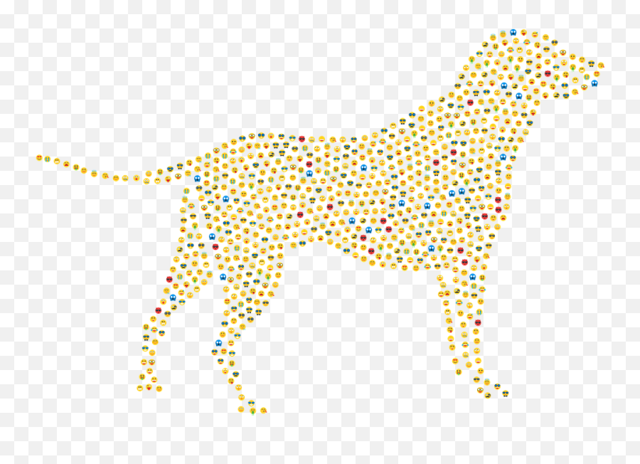 Dog Emoji Emoticons - Dot,Puppy Emoji
