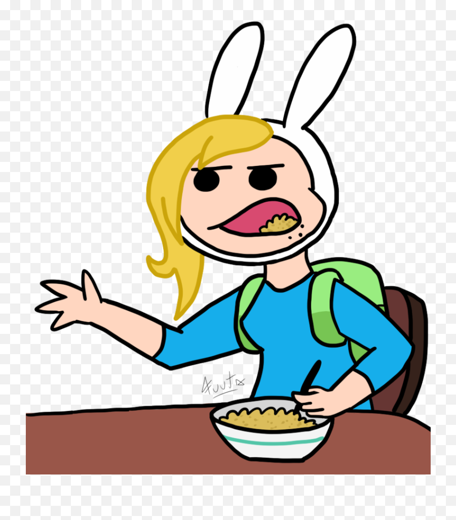 Cereal Fionna - Clip Art Emoji,Bottled Up Emotions Meme