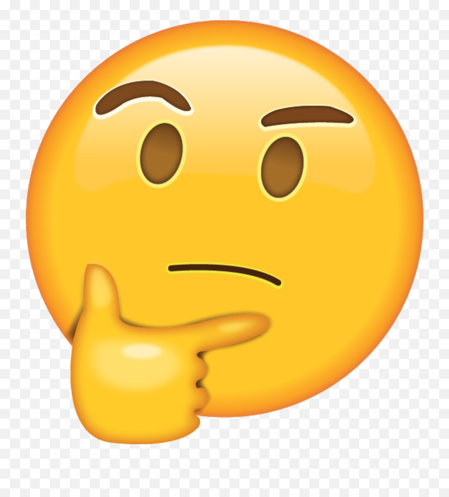 Misc Png Images - Confused Emoji Png,Gunshot Emoticon
