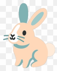 Colorful Bunnies - Android Emoji Bunny,Pixel Bunny Emojis Tumblr