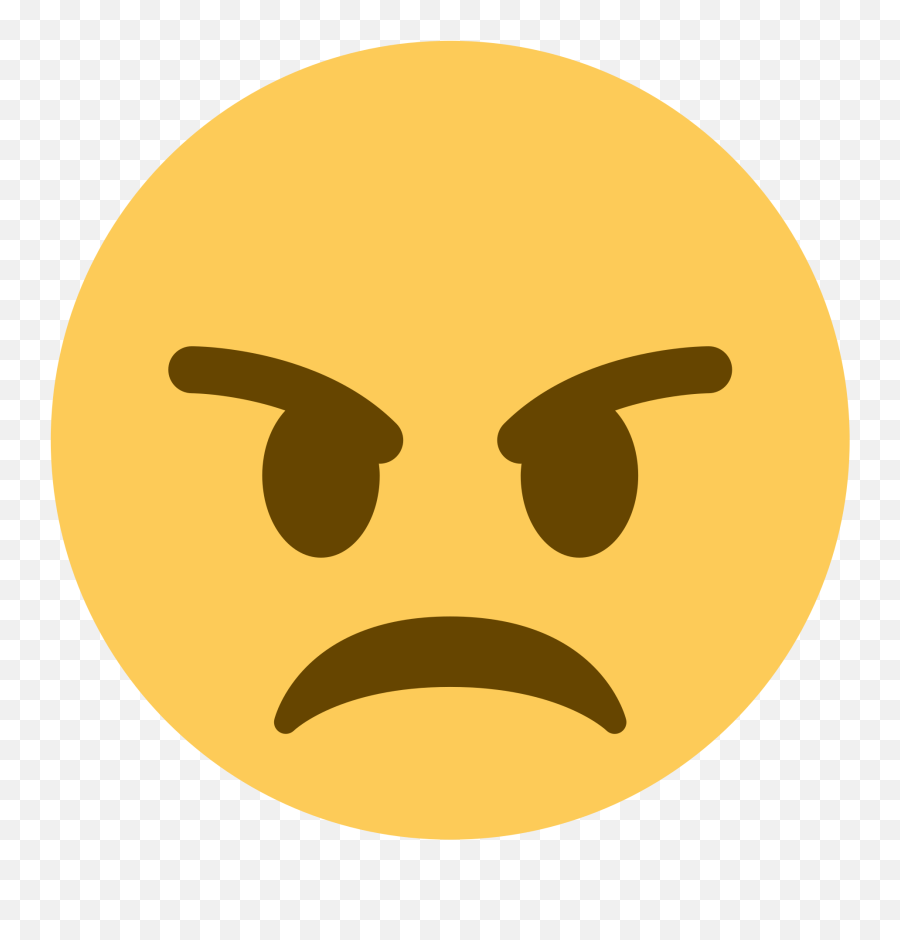 Angry Face Emoji Png Transparent Images - Cockfosters Tube Station,Angry Face Emoticon Clipart