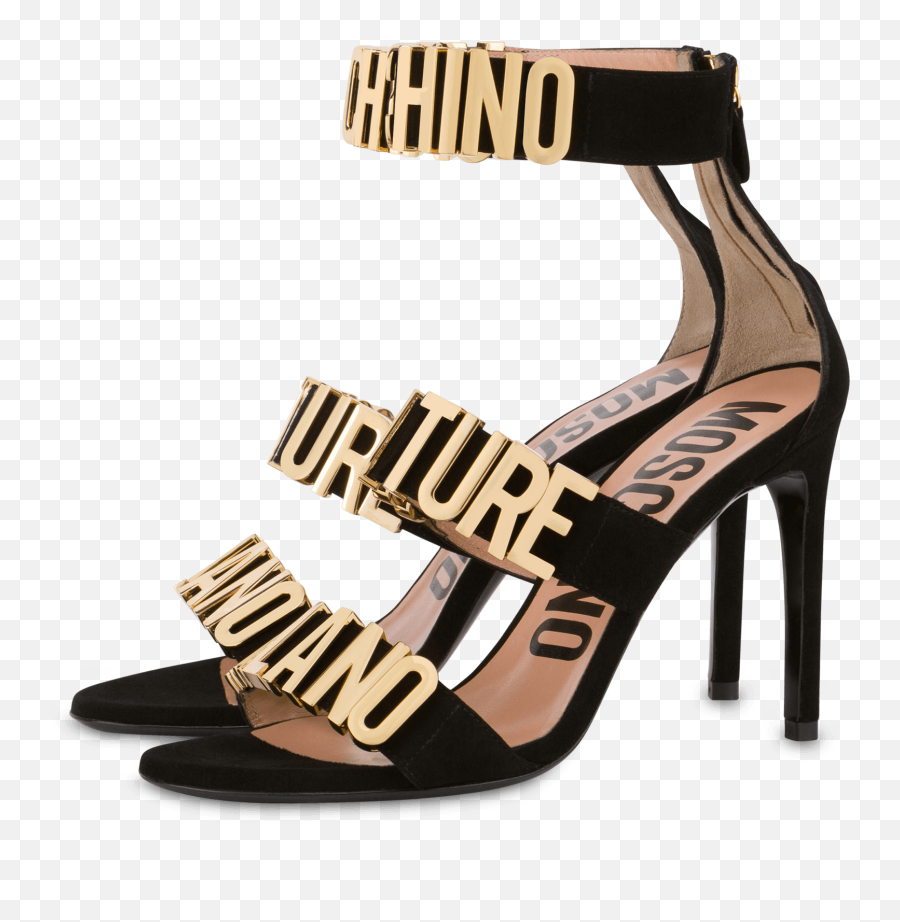 Moschino Couture Milano High Heel - Sandali Con Tacco Moschino Emoji,High Heel Emoticon Facebook