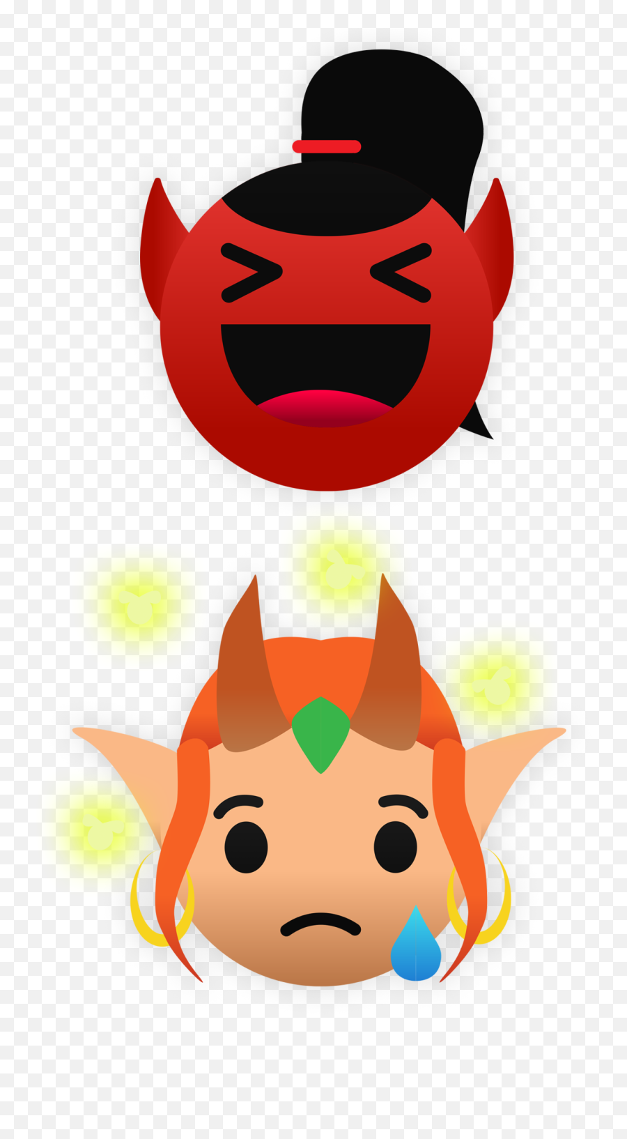 Sorla Khan And Enchantress Emoji - Happy,Snarky Emoji