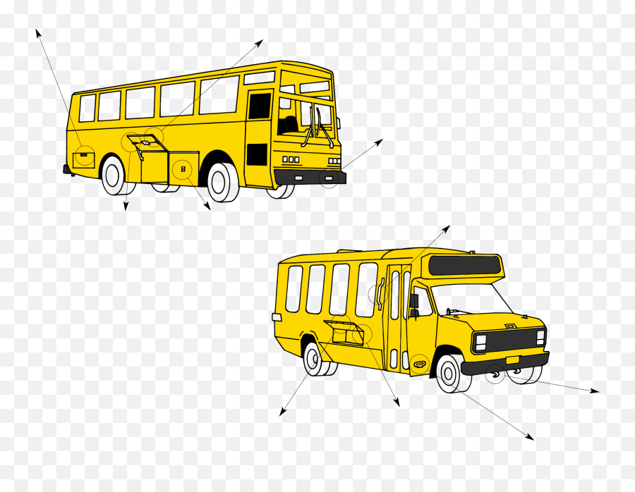 Bus - Commercial Vehicle Emoji,Yellow School Bus Emoticon