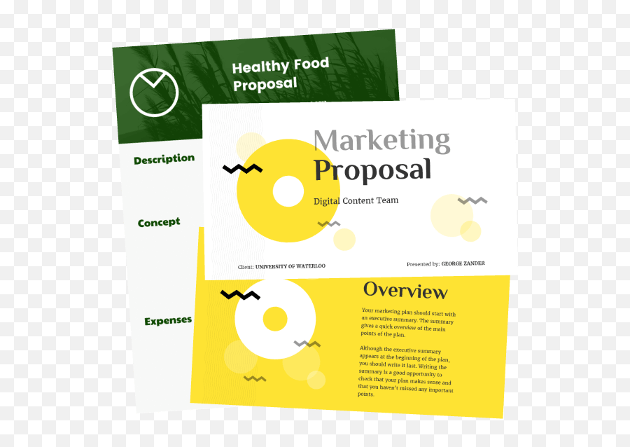 Online Proposal Maker - Make Your Own Proposal Venngage Dot Emoji,Emotions Color Wheel Template Pdf