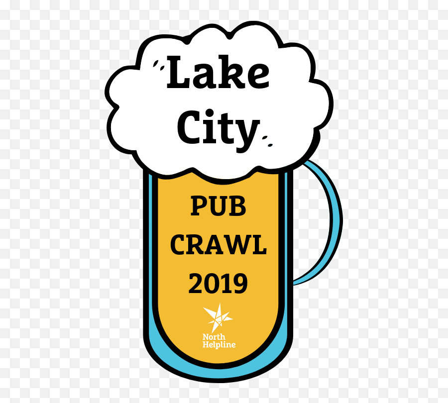 2019 Lake City Pub Crawl - Vertical Emoji,Emoji 2 Pub Crawl