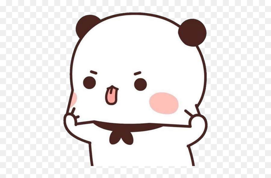 Sticker Maker - 14 Panda Fictional Character Emoji,How To Draw A Panda Emoji
