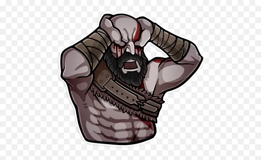God Of War Sticker Pack - Stickers Cloud Emoji,The Emoji Deity God Of War Sticker Pack - Stickers Cloud Emoji,The Emoji Deity