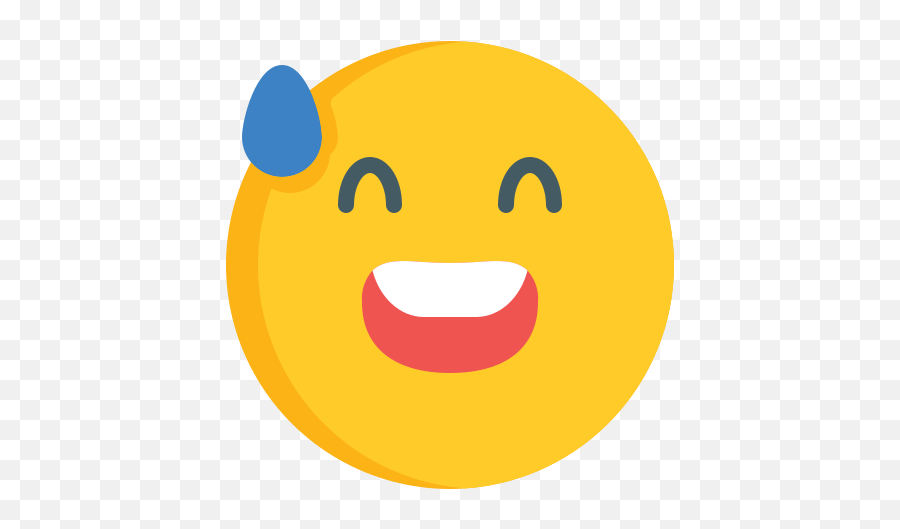 Emoji Sweat Icon - Free Download On Iconfinder,No Good Emoji Transparent Png