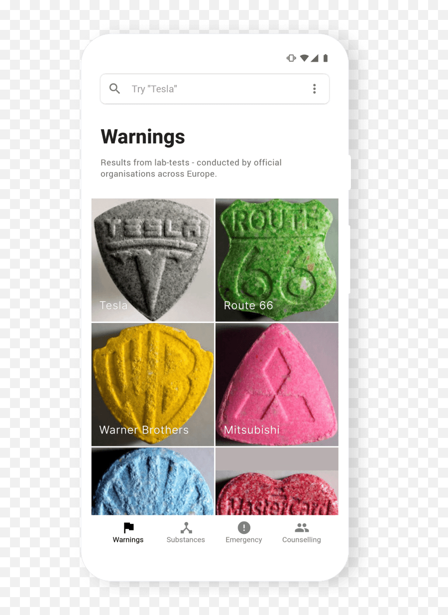 Knowdrugs App Pill Testing Results U0026 Harm - Reduction Advice Emoji,Etasy Emotion