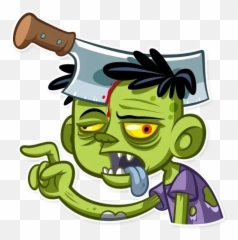 Zombie Sticker Pack - Stickers Cloud Emoji,Zombie Emotions