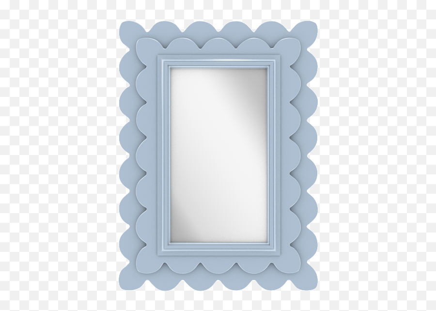 Hinting Blue Luxury Accent Wall Mirrors High - End Emoji,Eyes Emoji Mirror