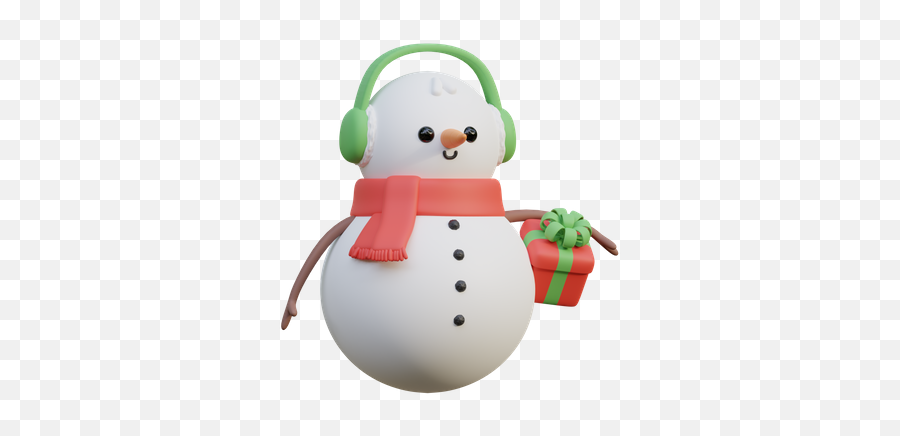 Premium Santa Claus Face 3d Illustration Download In Png Emoji,Snowflake And Snowman Discord Emoji