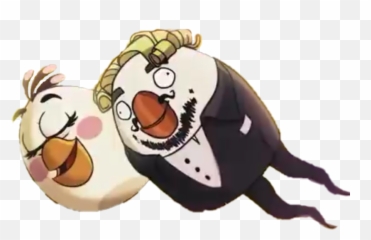 Angrybirds Opera Sticker - Fictional Character Emoji,Lady And Pig Emoji