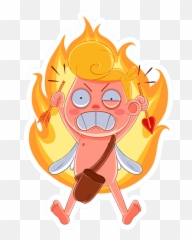 Funny Kids Love Emoji By Alexey Korotkov - Fictional Character,Cute Love Emoji Messages