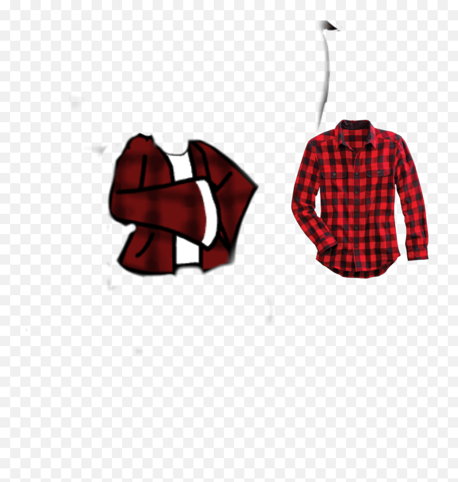 Gacha Flannel Gachaflannel Sticker - Long Sleeve Emoji,Flannel Emoji