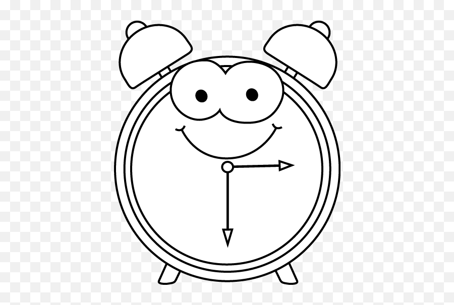 Emoji Clock Ideas - Clip Art Library Smiling Clock Clipart Black And White,Clock Emoji