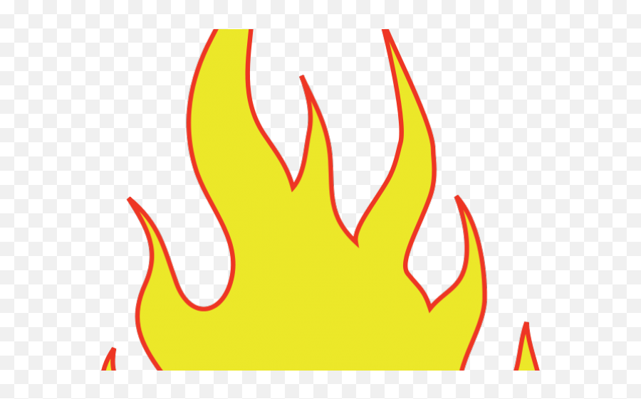 Flame Clipart Fire - Yellow Flame Clipart Emoji,Flame Emoji Hat