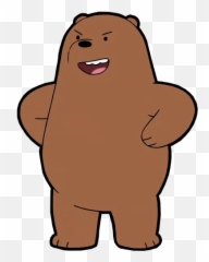 Telegram Sticker - Stiker Grizzly Emoji,We Bare Bears Emoji