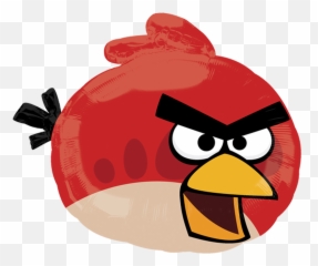 Angry Birds Supershape Foil Balloon - Angry Bird Balloon Emoji,Angry Bird Emoticon Facebook