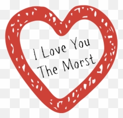I Love You The Morst - Love My Logo Teams Emoji,Those Old Emotions Spoons