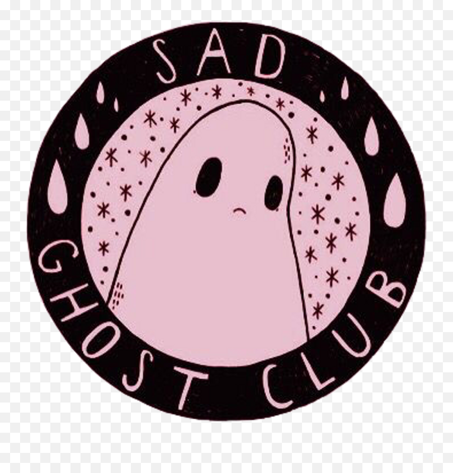 Aesthetic Grunge Aesthetic Friend Emojis For Snapchat - Sad Ghost Club Transparent,Snapchat Friend Emojis