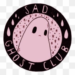 Aesthetic Grunge Aesthetic Friend Emojis For Snapchat - Sad Ghost Club Transparent,Snapchat Friend Emojis