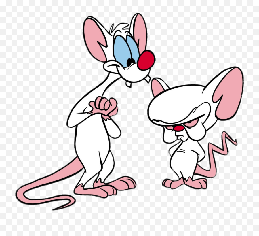 Transparent Pinky And The Brain Png Image - Pinky And The Brain Png Emoji,Pinky And The Brain Emoticon