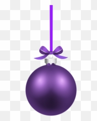Free Hanging Ornaments Png Download Free Clip Art Free - Purple Christmas Ball Png Emoji,Emoji Hanging Decorations