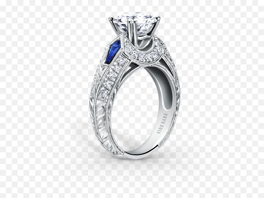 12 Engagement Rings For A Winter Bride - Kirk Kara Engagement Rings Emoji,Emotions Cubic Zirconia 10k Gold Swirl Ring