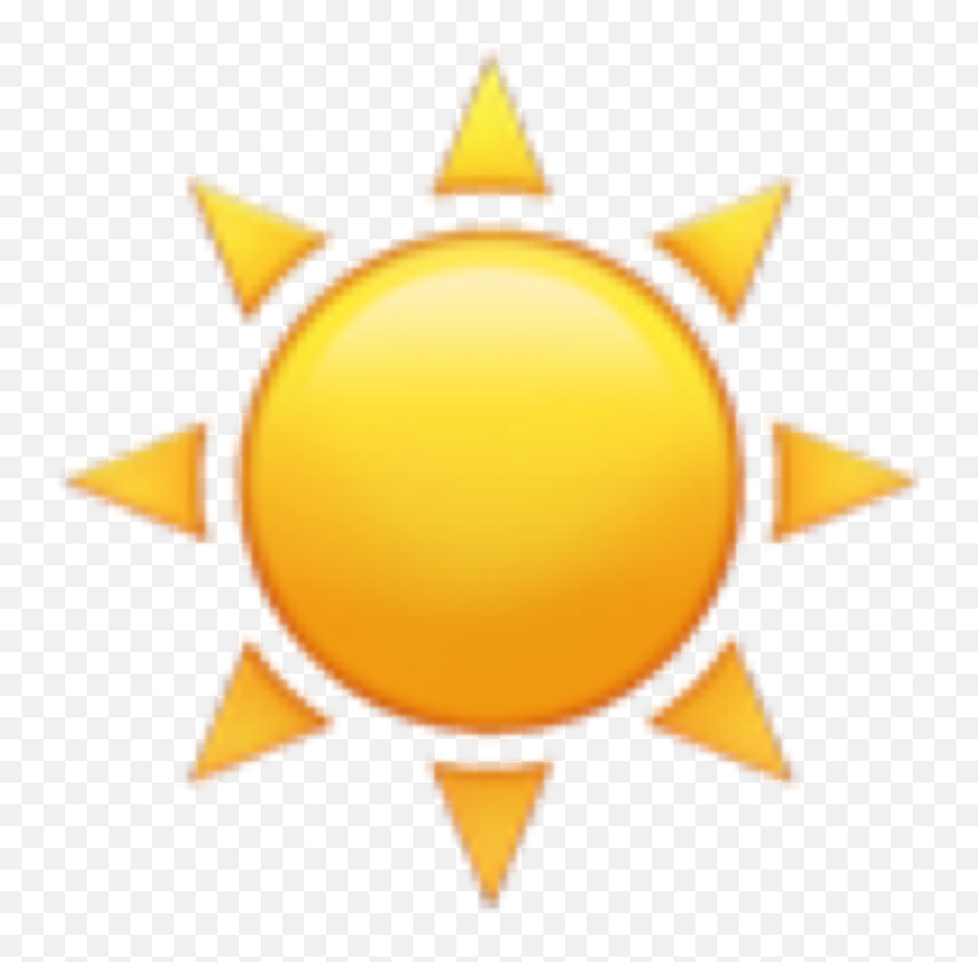 Sunrise Clipart - Iphone Sun Emoji Hd Png Download Free Clip Art Sun,Iphone Emoji Pictures