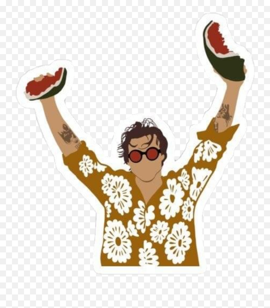 Freetoedit Harrystyles Harry Styles Emoji,Summer Emojis Sunglasses Watermelon