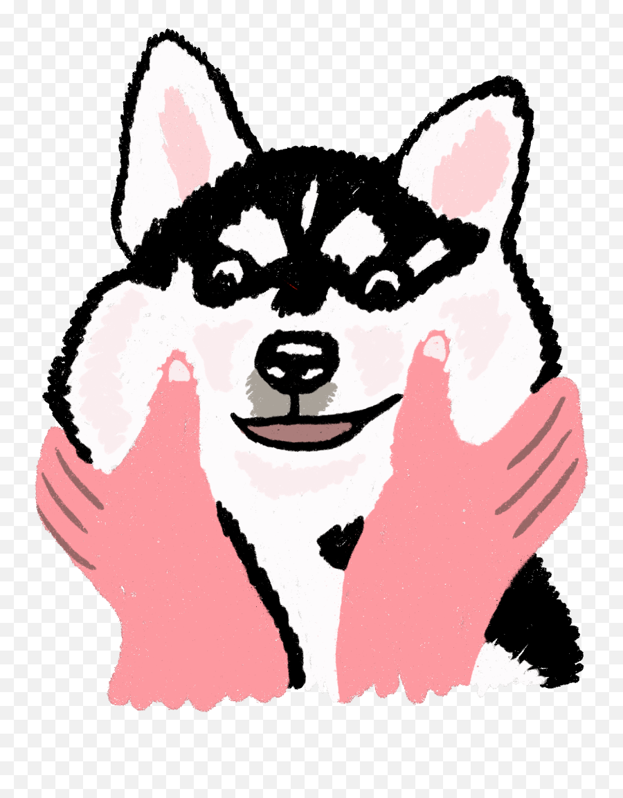 Tag For Dog Lisa Vertudaches Bark Box Animated Dog Gif - Pixel Transparent Dog Gif Emoji,Husky/border Collie Emoji