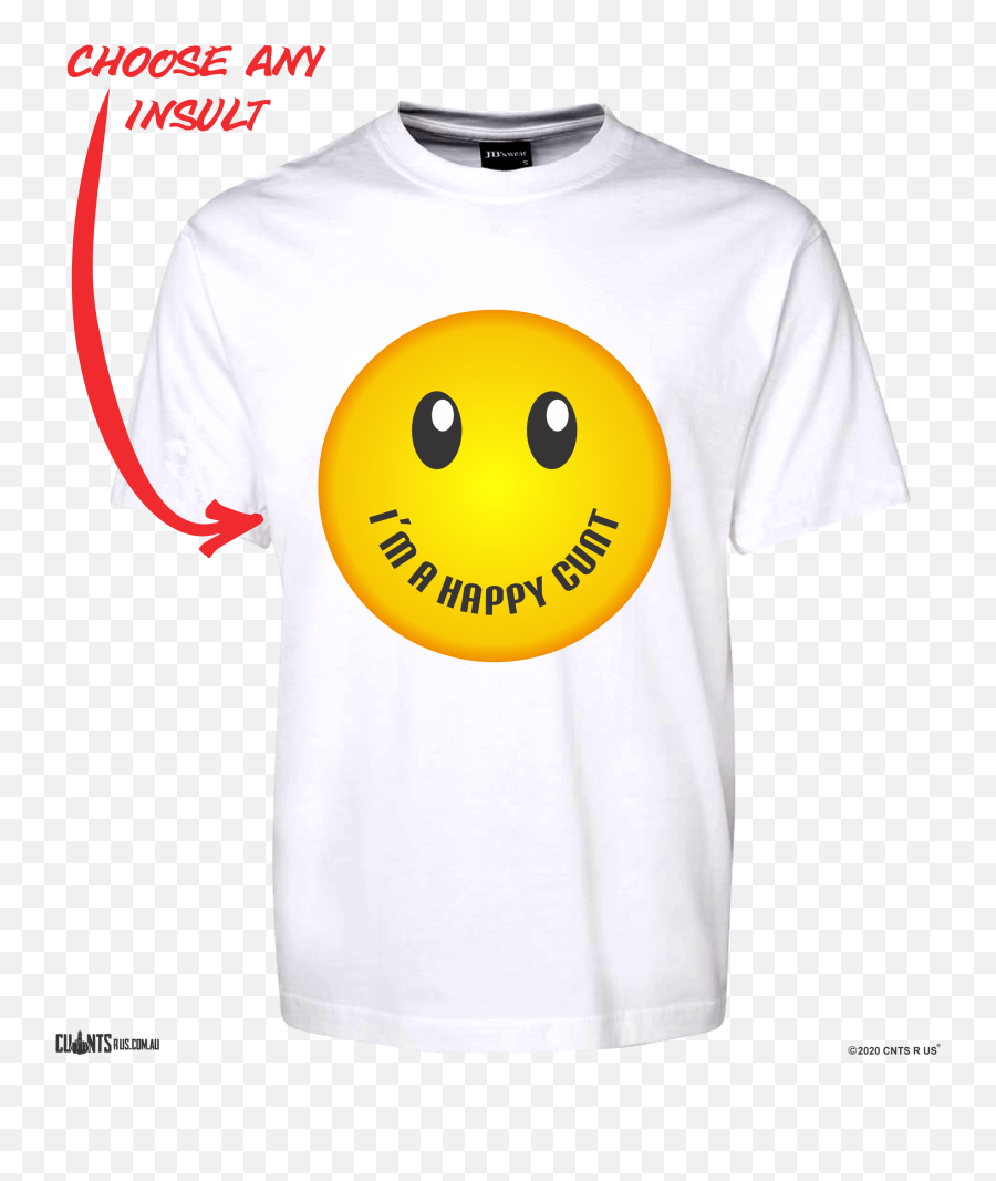 Iu0027m A Happy Cunt T - Shirt Adult Smiley Face Emoji Tee Cru011ht24019,Pic Adult Emoji & Flirty Emoticons