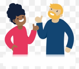 Monzo U2013 Tone Of Voice - Transparent People Talking Png Emoji,Emoji Sentences