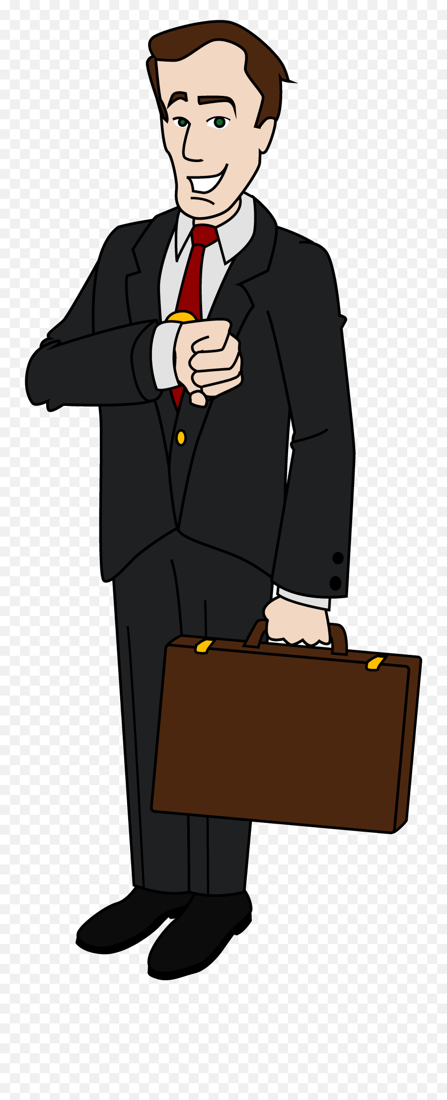 Clipart Business Man - Clip Art Library Transparent Background Man Clipart Emoji,Businessman Emoji