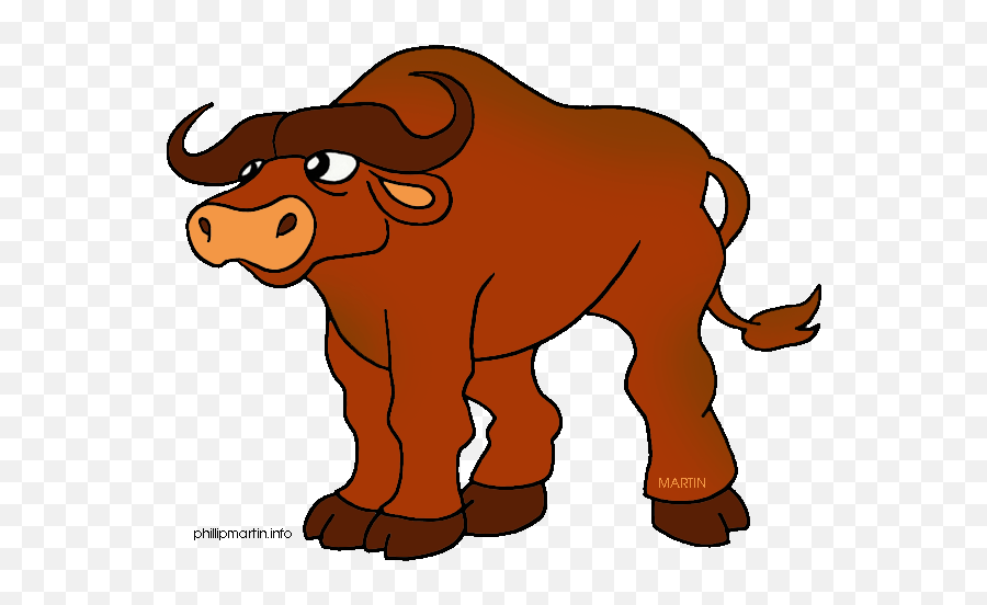 Buffalo Kansas Bison Clipart Kid - Clipartix Water Buffalo Buffalo Cartoon Png Emoji,Bison Emoji