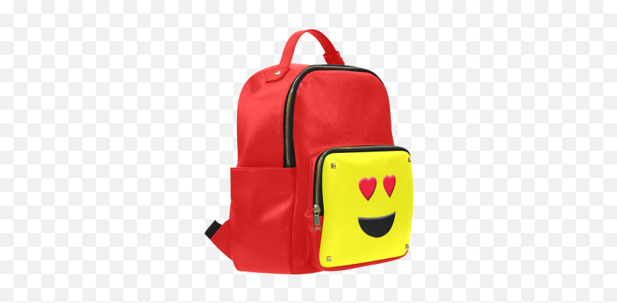 Emoticon Heart Smiley Campus Backpacksmall Model 1650 Id D351893 - Backpack Emoji,Double Heart Emoticon