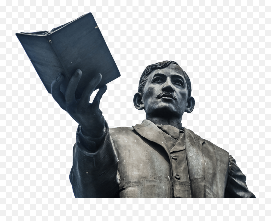 End Quote And Sources - Rizal Holding A Book Emoji,Statue Of Liberty Emotions Of Surprised