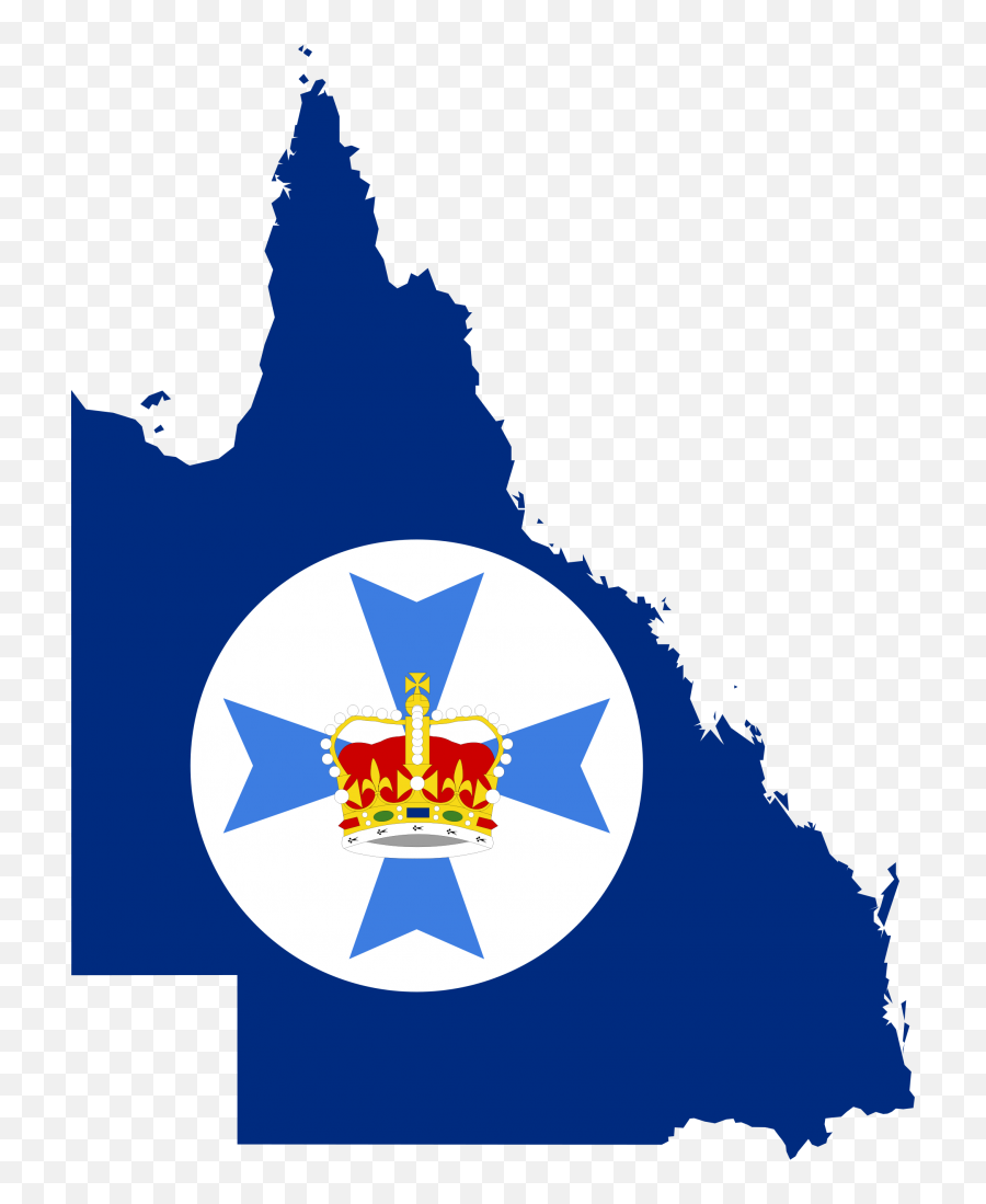 Australia Flags Clipart - Transparent Queensland Coat Of Arms Emoji,Maryland Flag Emoji