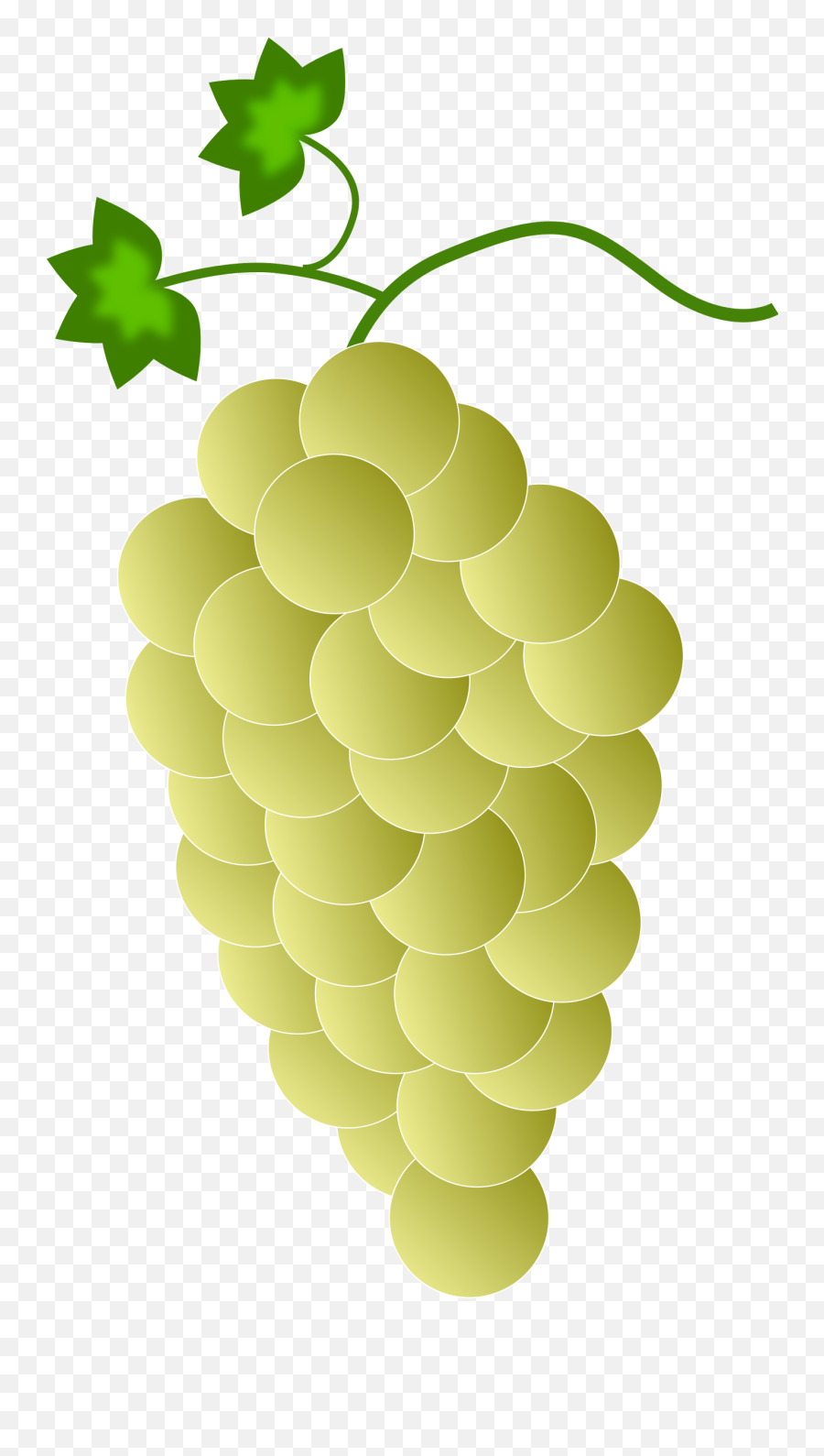 Clipart Yellow Grapes - Yellow Grapes Clipart Emoji,Grape Emoji