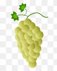 Clipart Yellow Grapes - Yellow Grapes Clipart Emoji,Grape Emoji